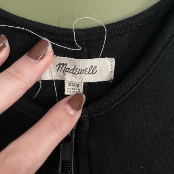 MADEWELL Cropped Zip Tank - Picture 4 of 5
